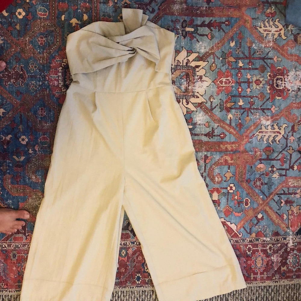 Tan Jumpsuit
